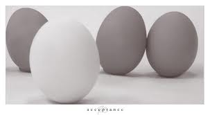 Good egg illustration accompanying conscious sharing